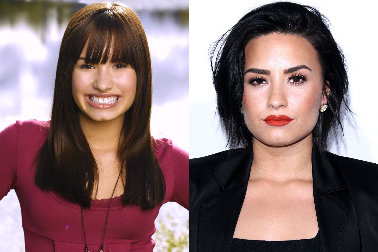 Demi Lovato Then and Now