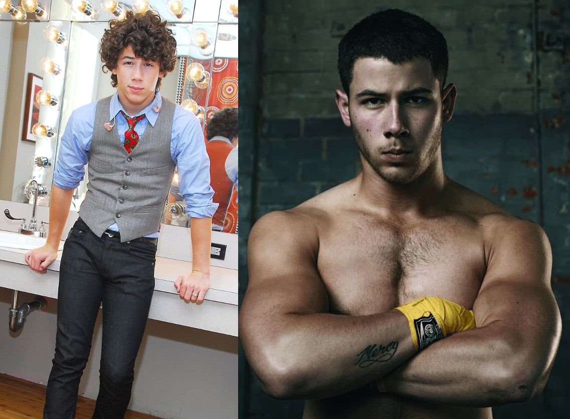 Nick Jonas Then and Now
