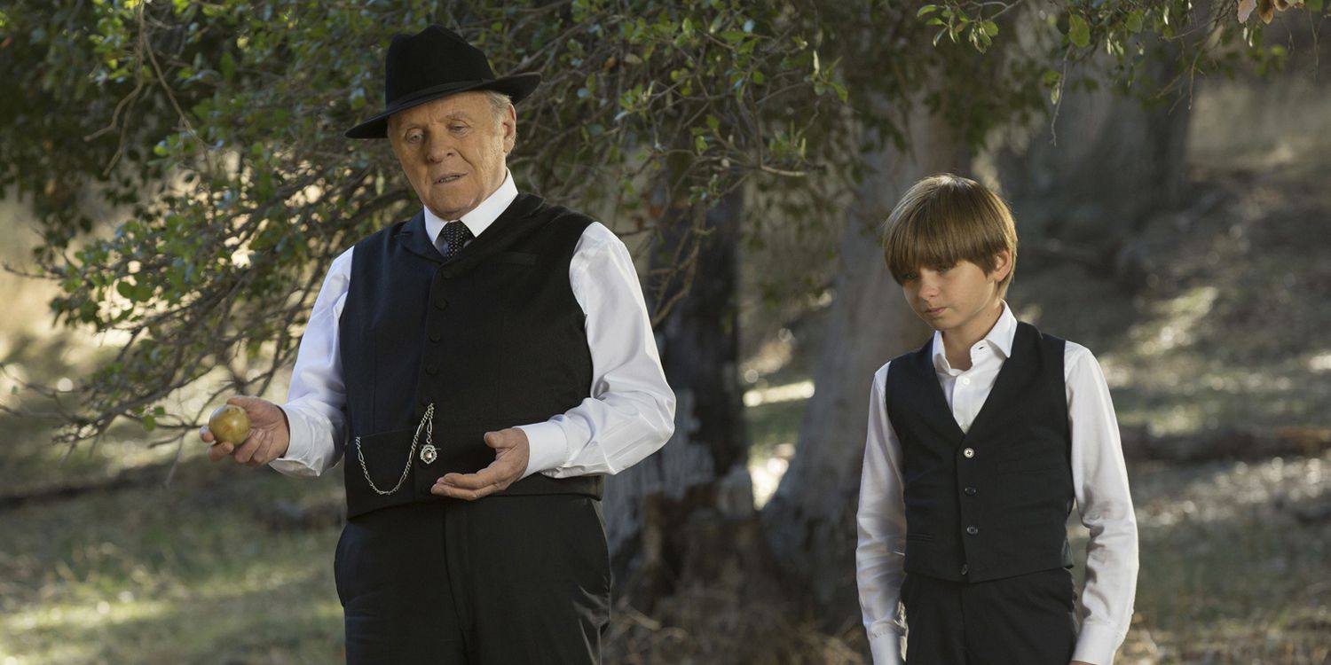 Anthony Hopkins as Ford in Westworld
