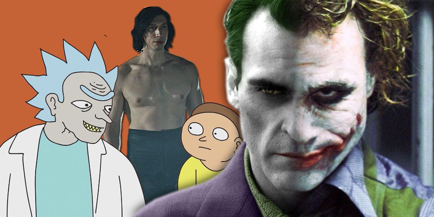 April Fools Joker Rick and Morty and Kylo Ren