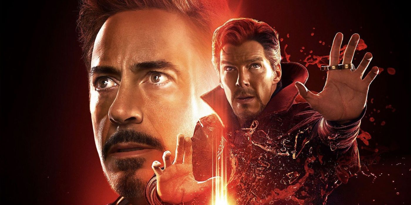 Avengers Infinity War - Doctor Strange and Iron Man