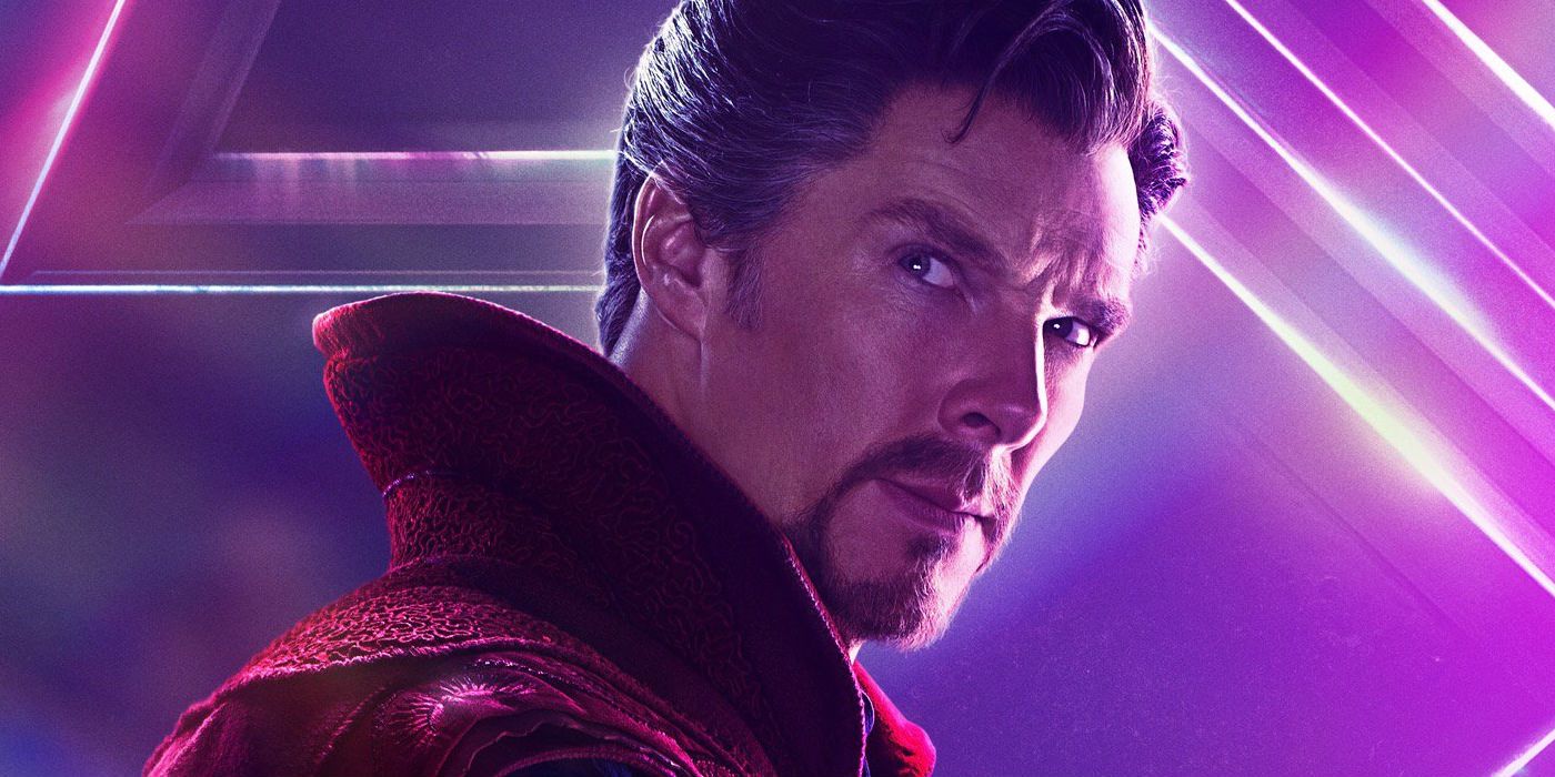 A promotional image of Doctor Strange in Avengers: Infinity War.