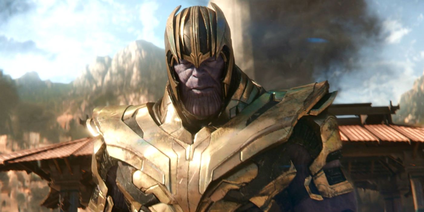 Avengers Infinity War - Thanos in armor