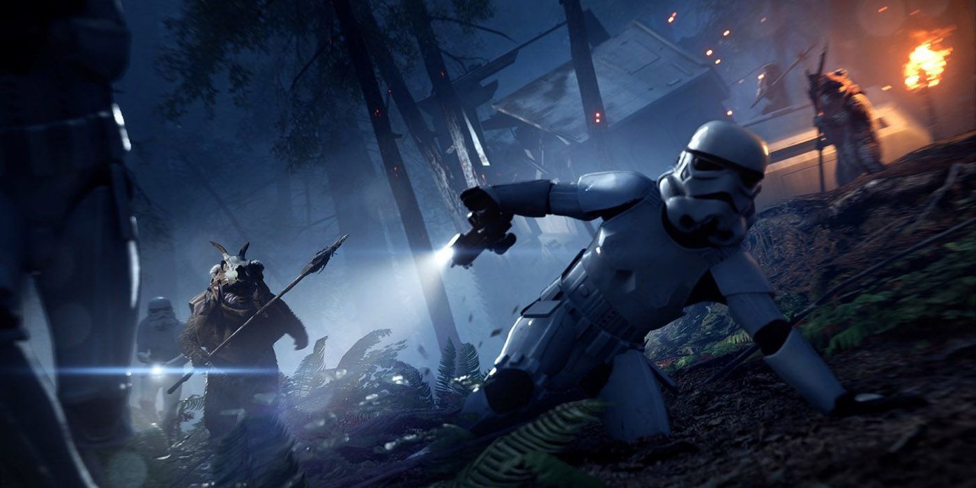 Battlefront II Night on Endor