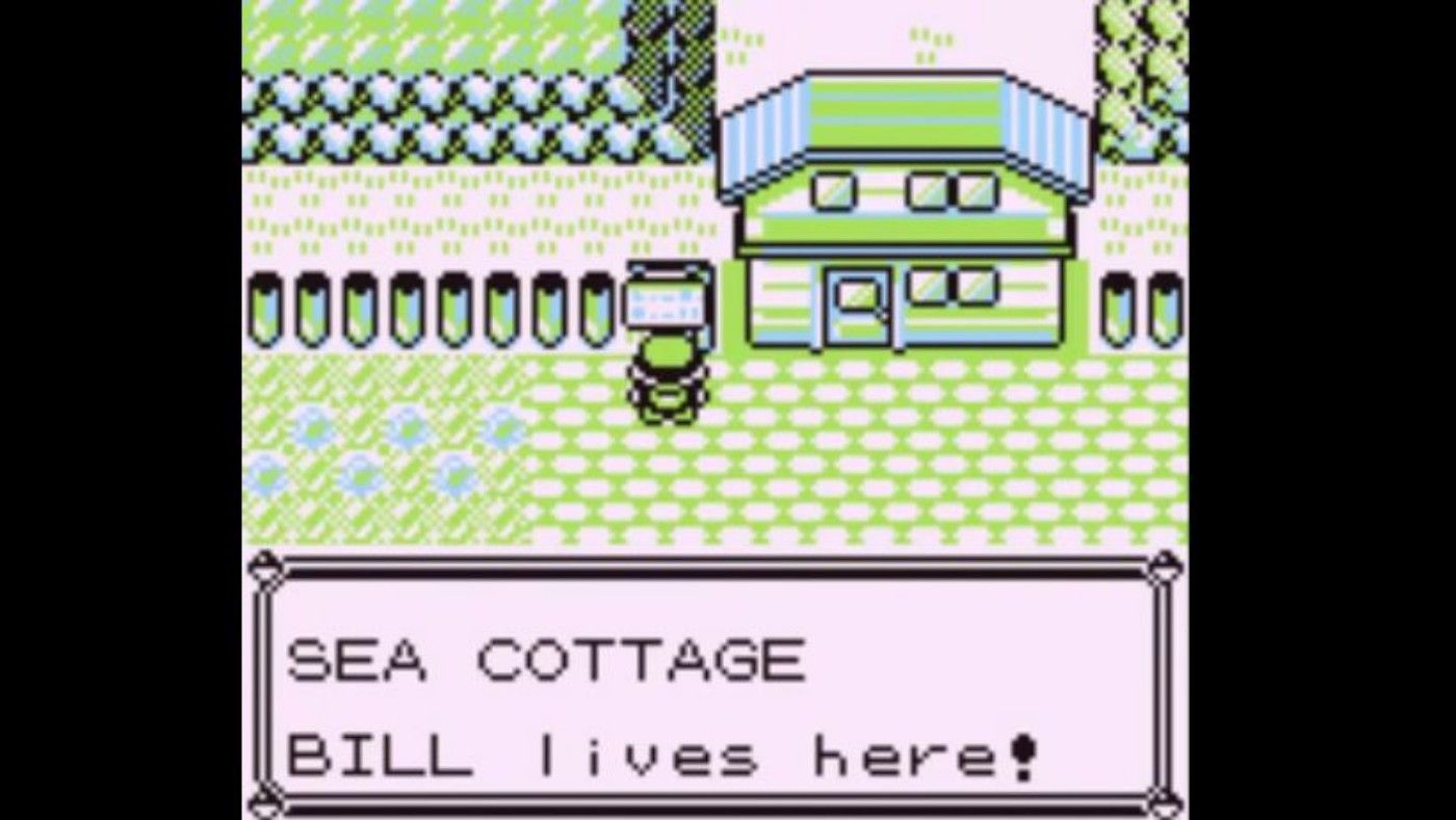 Bill&rsquo;s Cottage Pokemon Gold and Silver