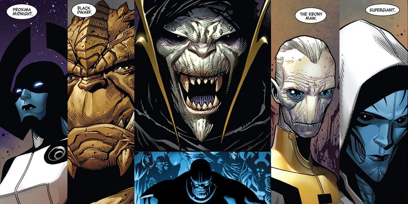Black Order Appearance in Marvel
