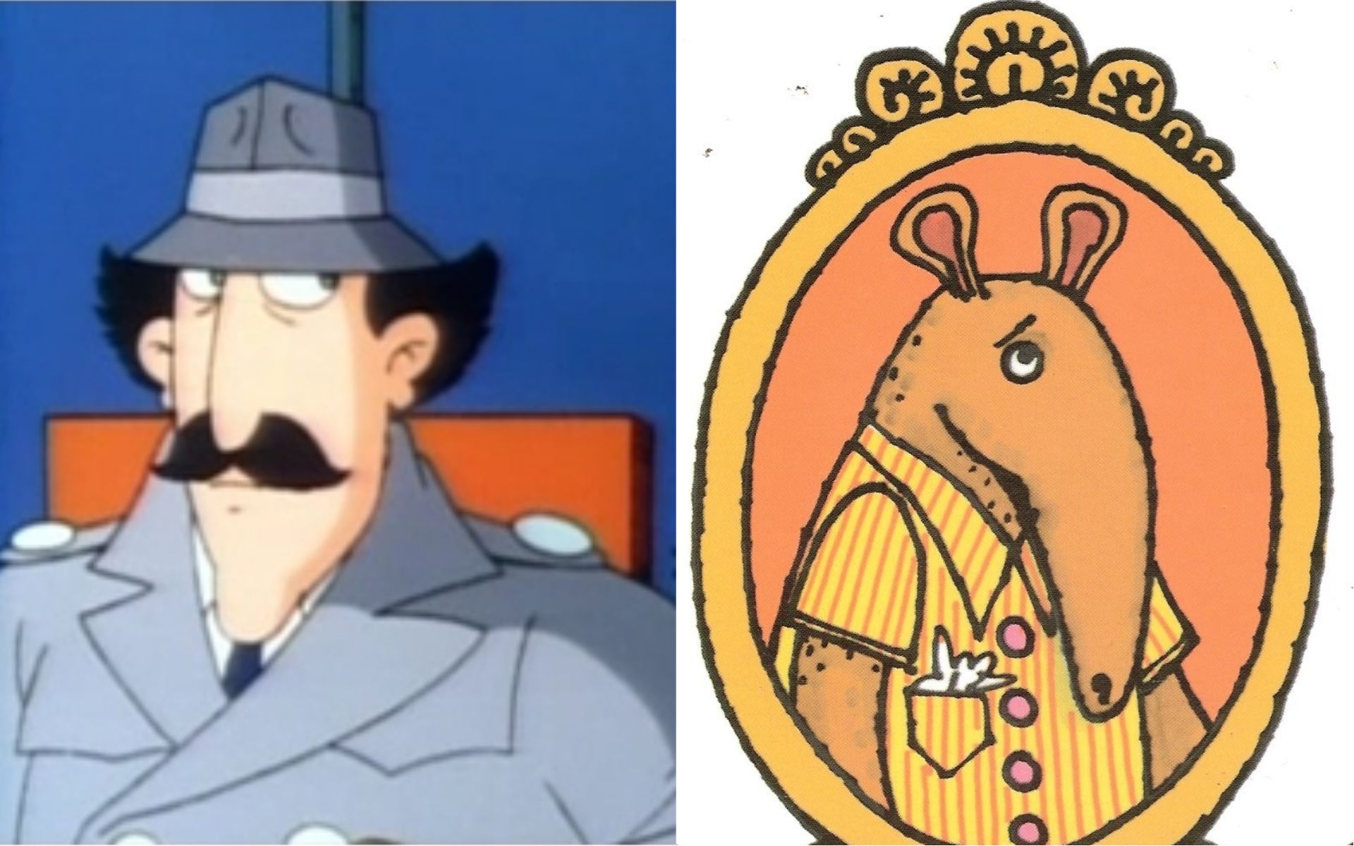 Changing Appearances of Inspector Gadget and Arthur
