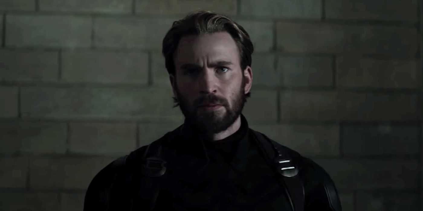 Chris Evans as Steve Rogers aka Captain America in Avengers Infinity War