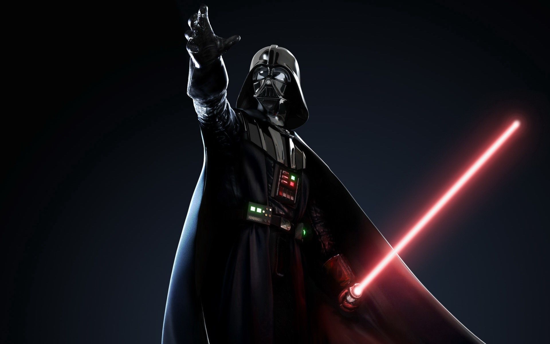 Darth Vader Force and Light Saber