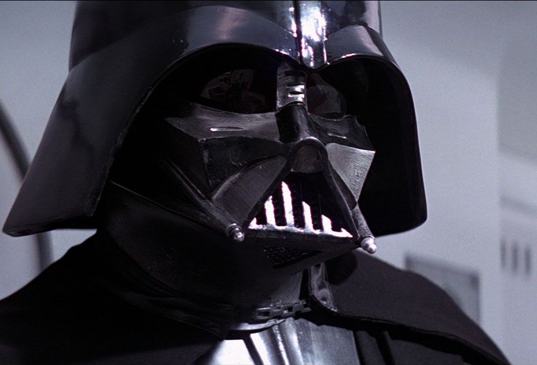 Darth Vader Helmet Close Up
