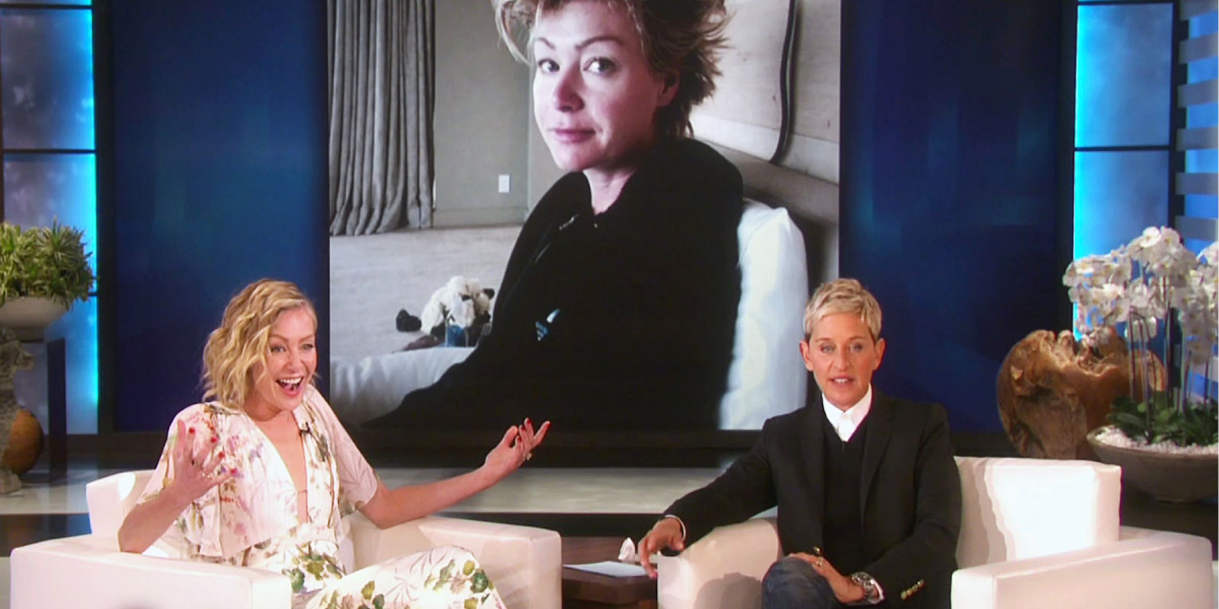 De Rossi DeGeneres Ellen Show Bad Hair Day Prank
