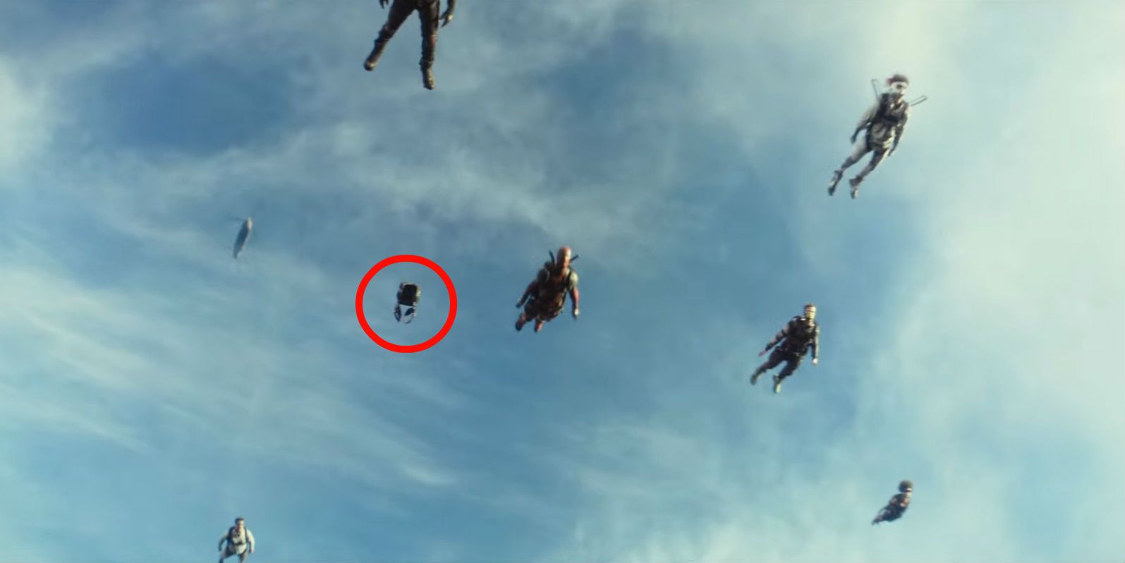 Deadpool 2 - Skydiving