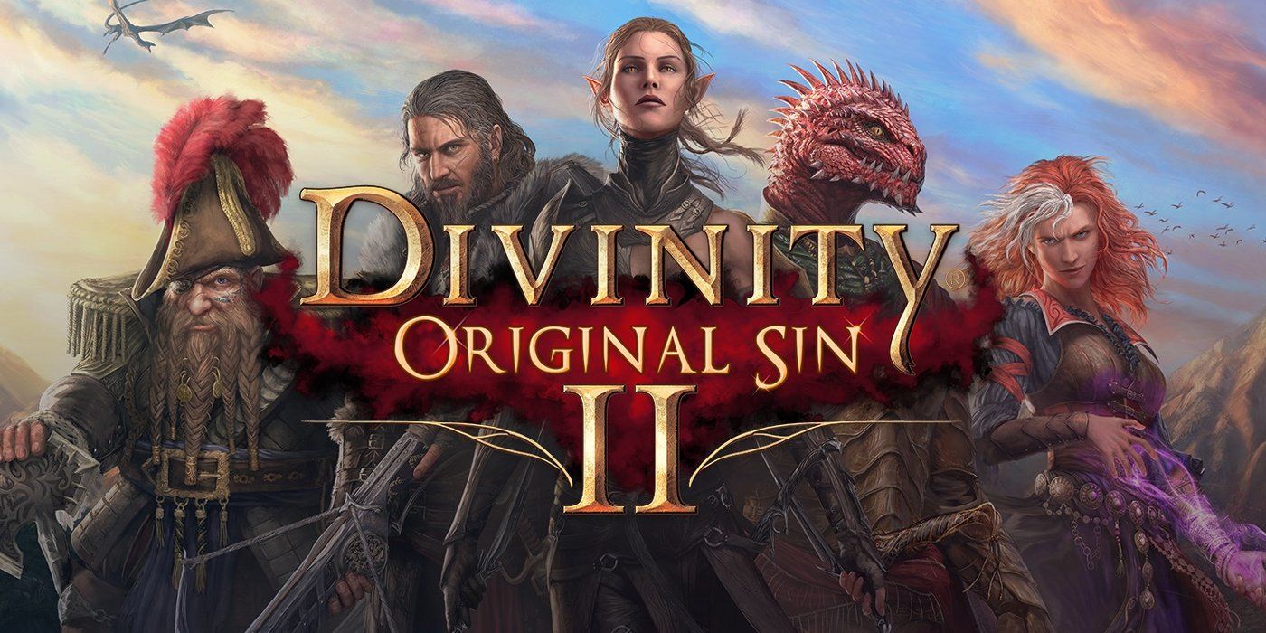 Divinity: Original Sin 2 promo art featuring player party members