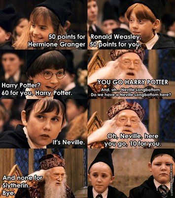 Dumbledore-house-cup-slytherin-gryffindor-meme