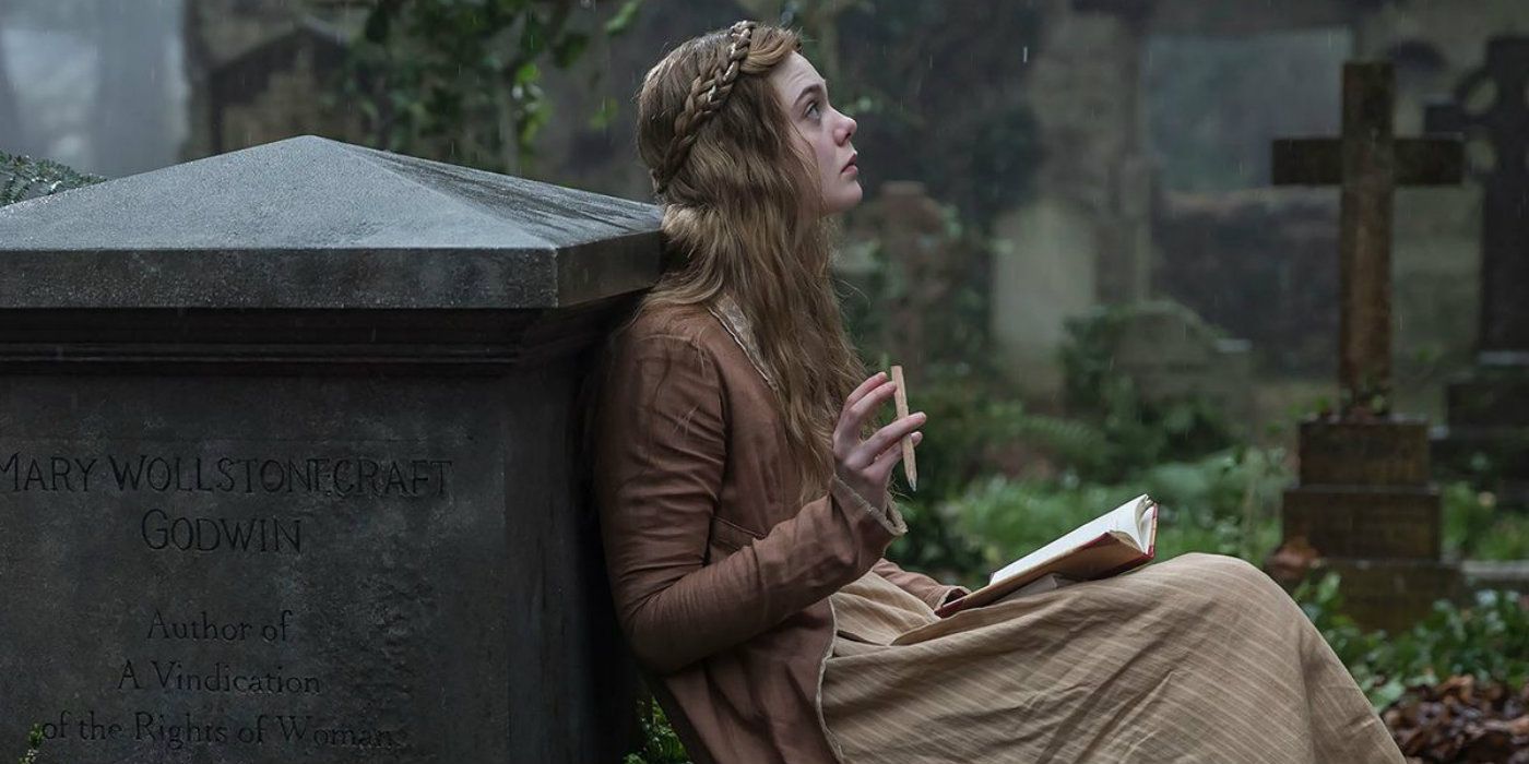Elle Fanning in Mary Shelley