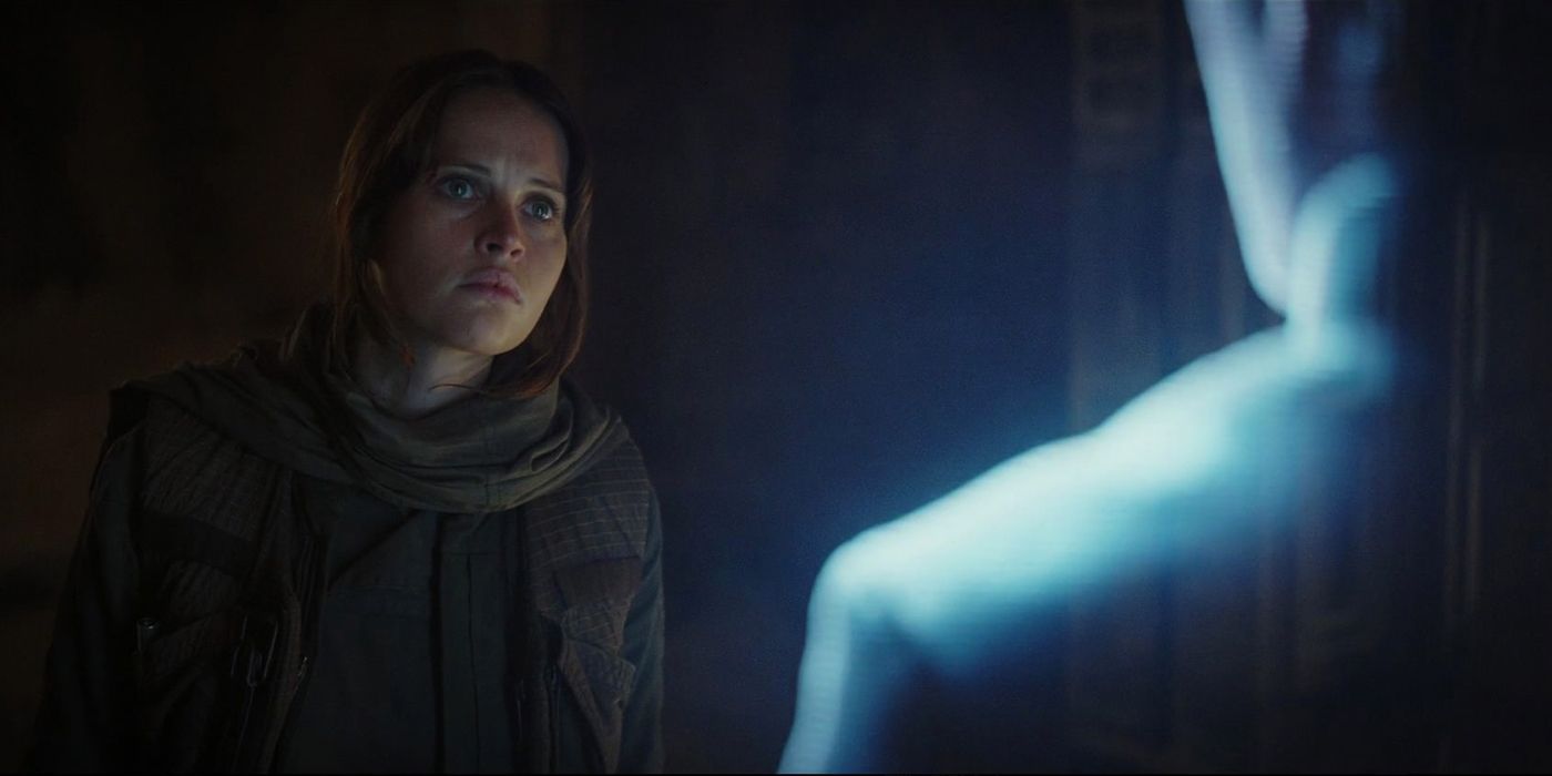 Felicity Jones as Jyn Erso in Rogue One A Star Wars Story