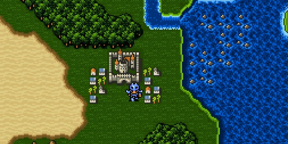 Final Fantasy IV World Map