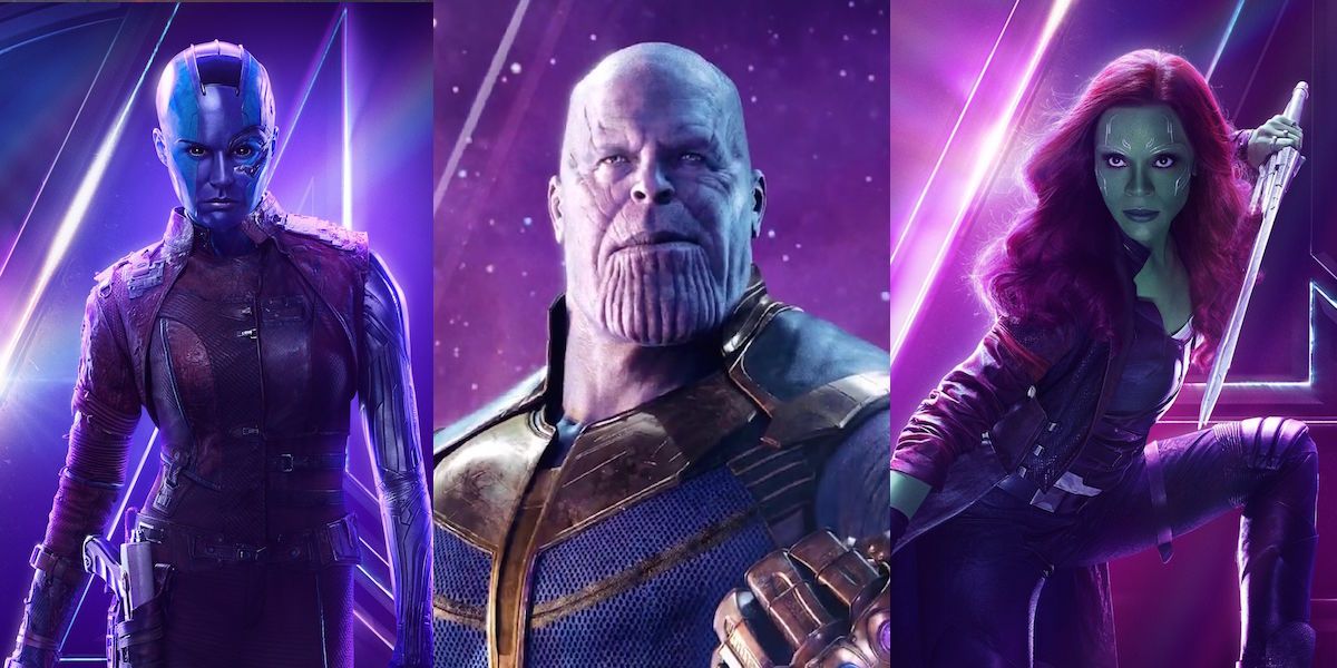 Gamora Nebula Thanos