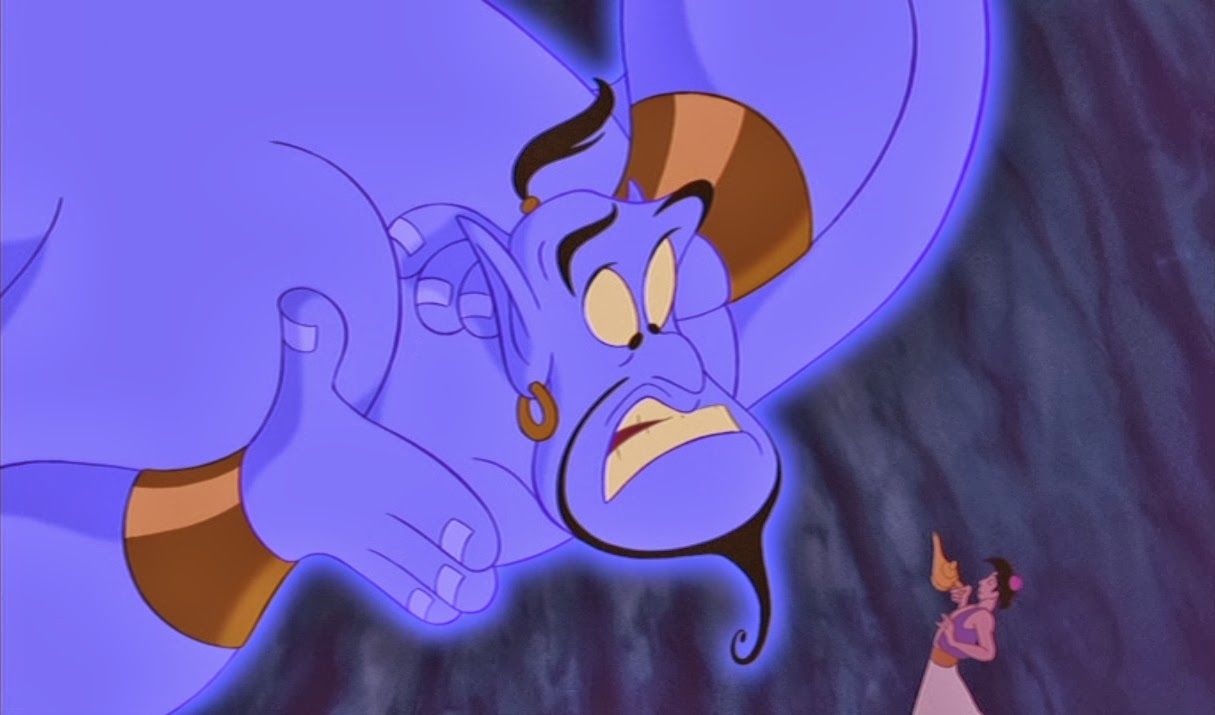 Genie and Aladdin
