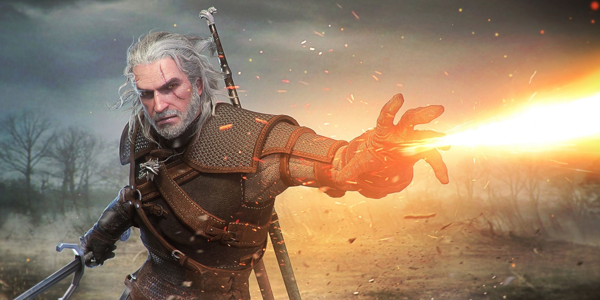 Geralt in The Witcher III