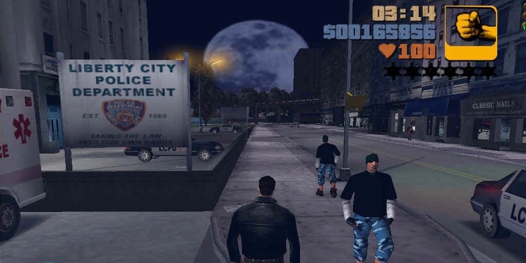 A still from Grand Theft Auto III