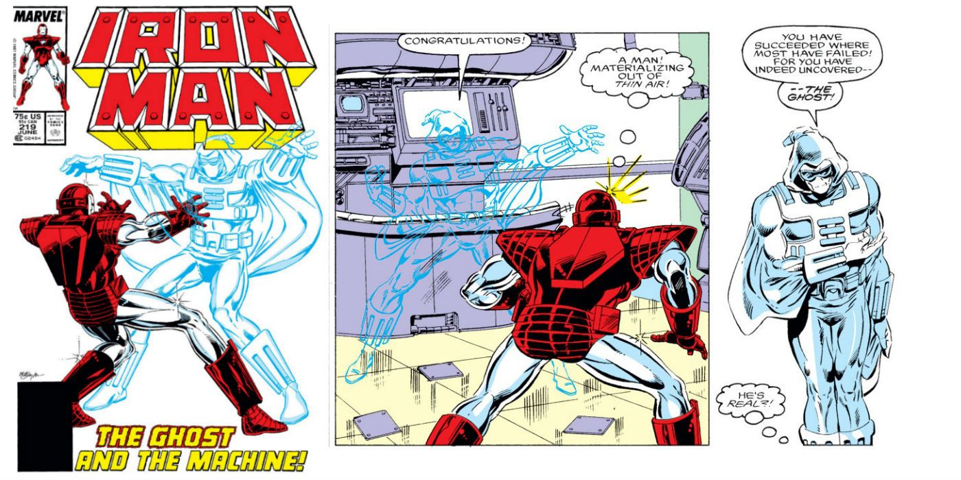 Iron Man - Ghost first appearance