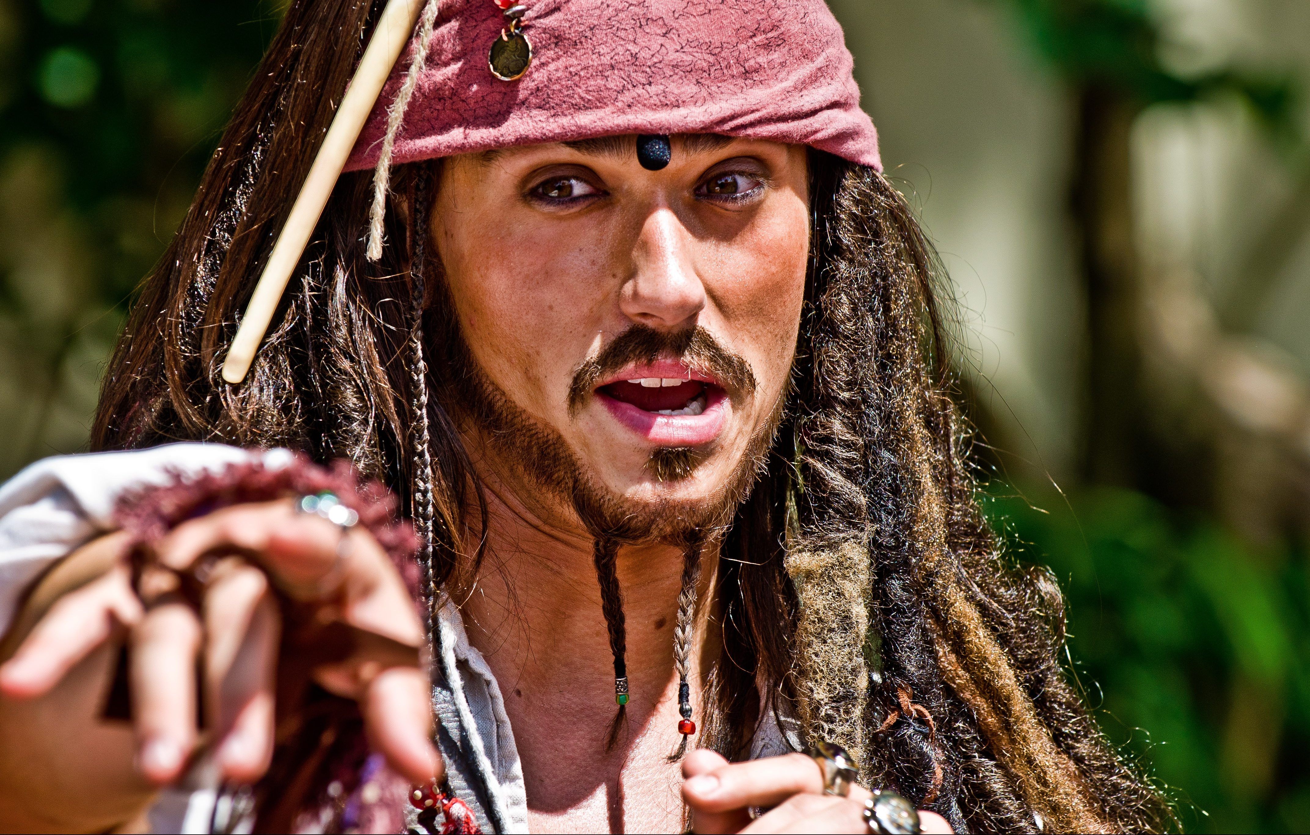 Jack Sparrow from Disney World