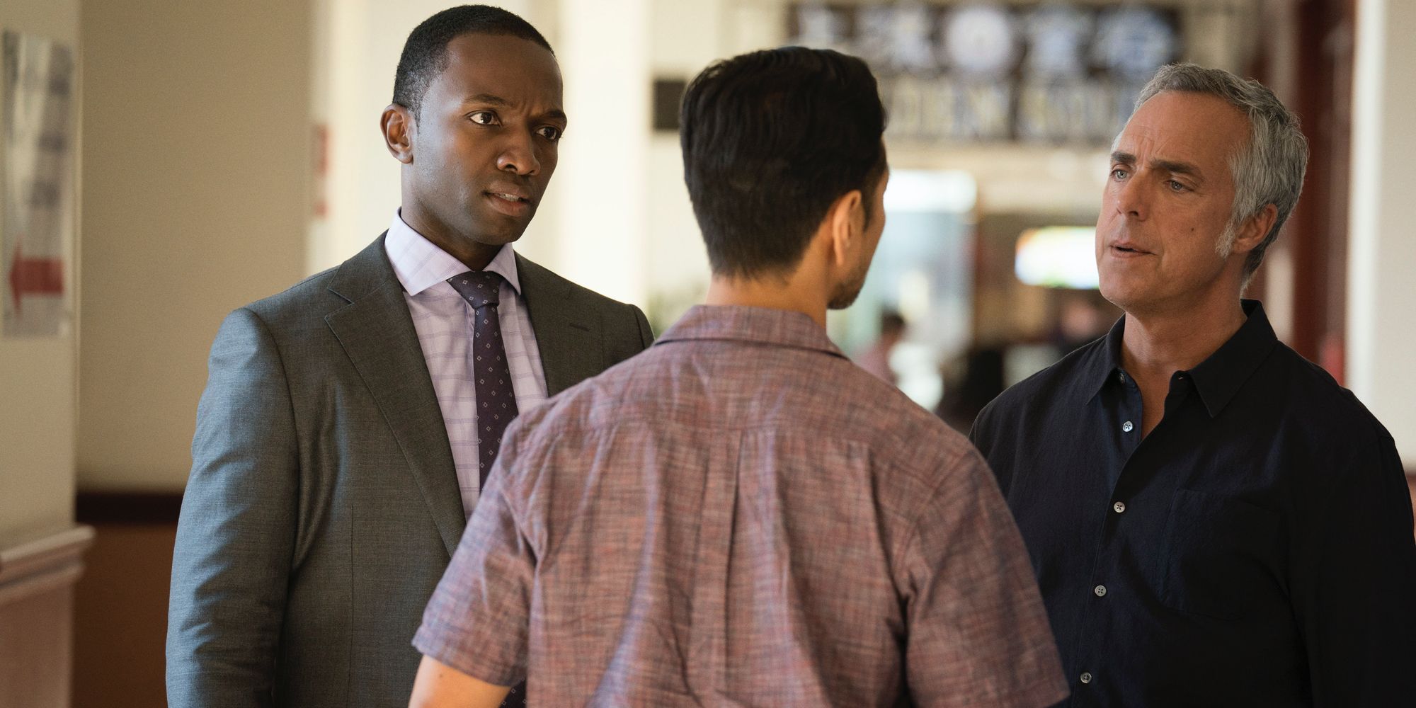Jamie Hector and Titus Welliver in Bosch Season 4
