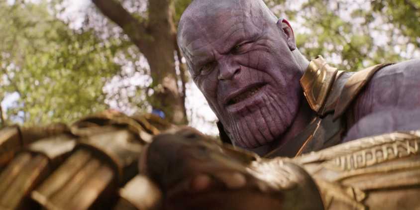 Josh Brolin as Thanos in Avengers Infinity War