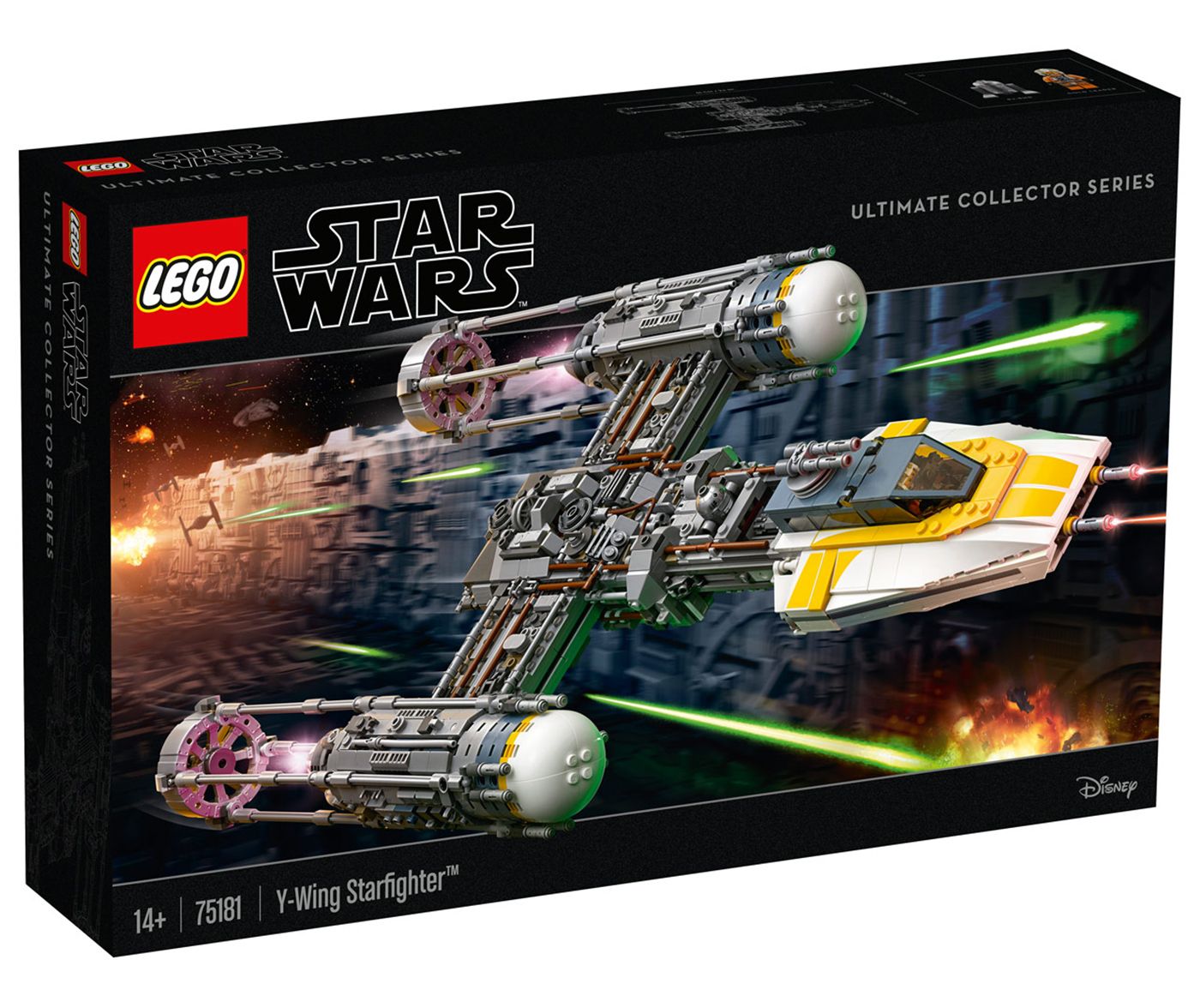LEGO Y-wing set box art