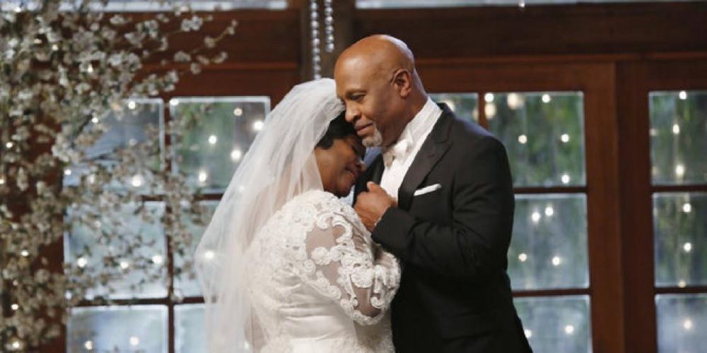 Loretta Devine and James Pickens Jr as Adele and Richard Webber in Grey's Anatomy