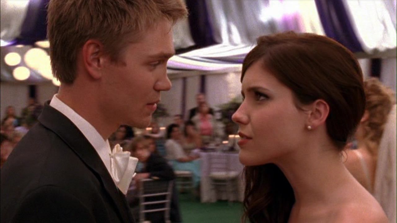 Lucas and Brooke on One Tree Hill