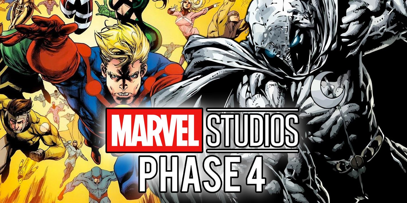 Marvel Studios Phase 4 Eternals and Moon Knight