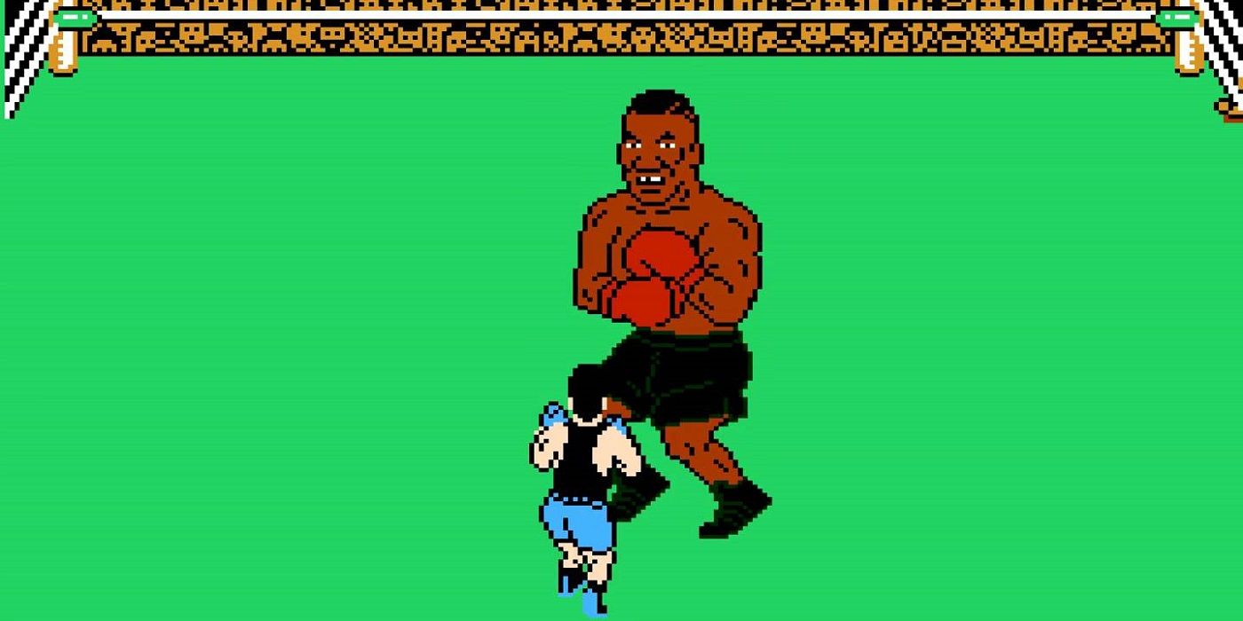 Little Mac fights Mike Tyson in Punch-Out!!