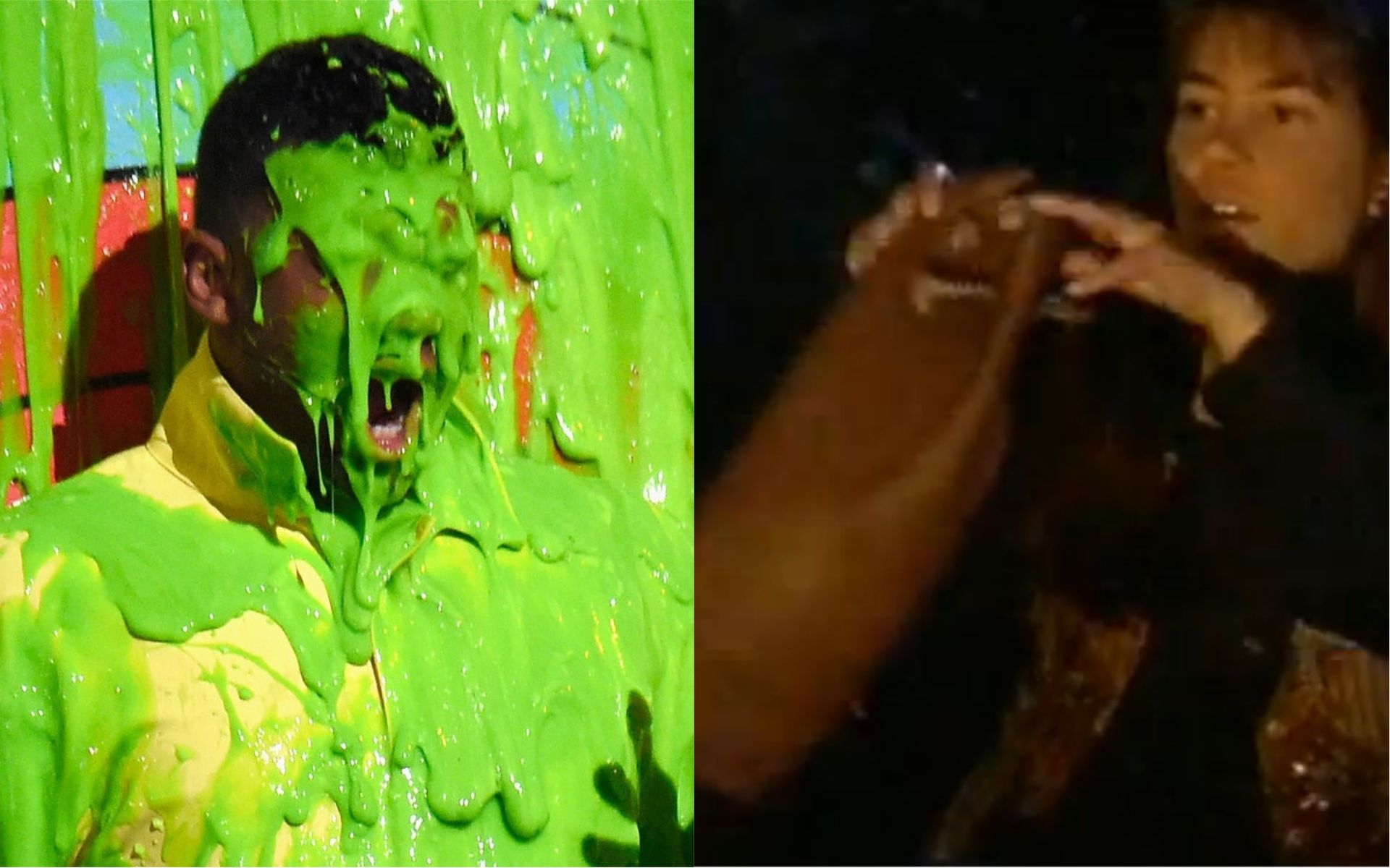 Nickelodeon Green Slime and Midnight Dust