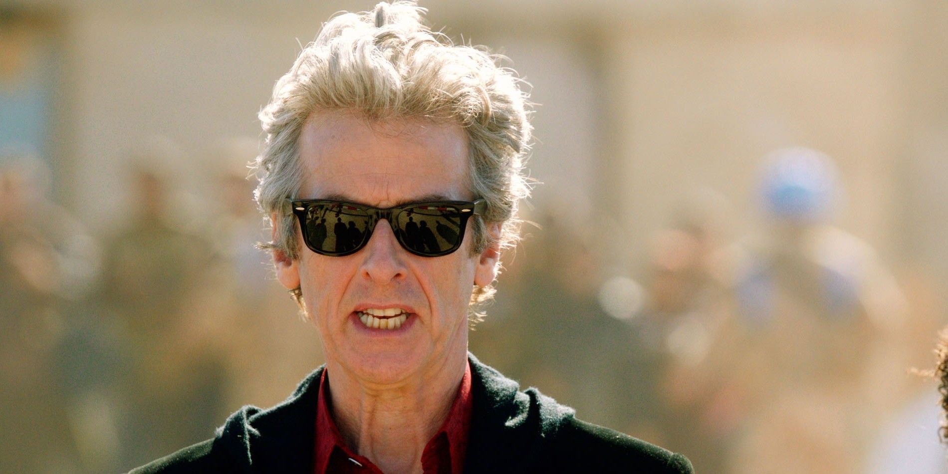 Peter Capaldi as The Twelfth Doctor in Doctor Who