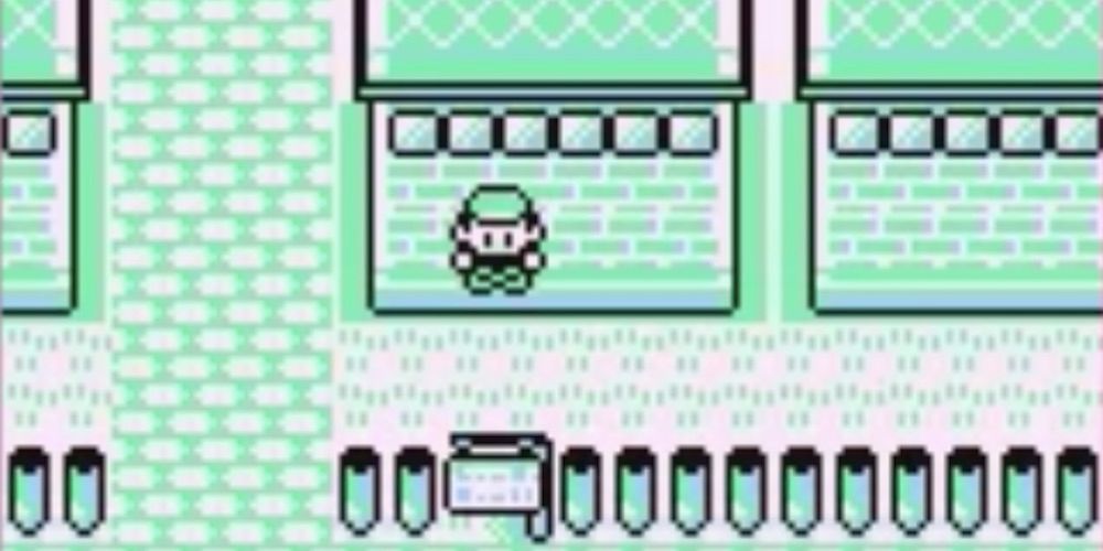 An invisible door in Pokemon Red and Blue