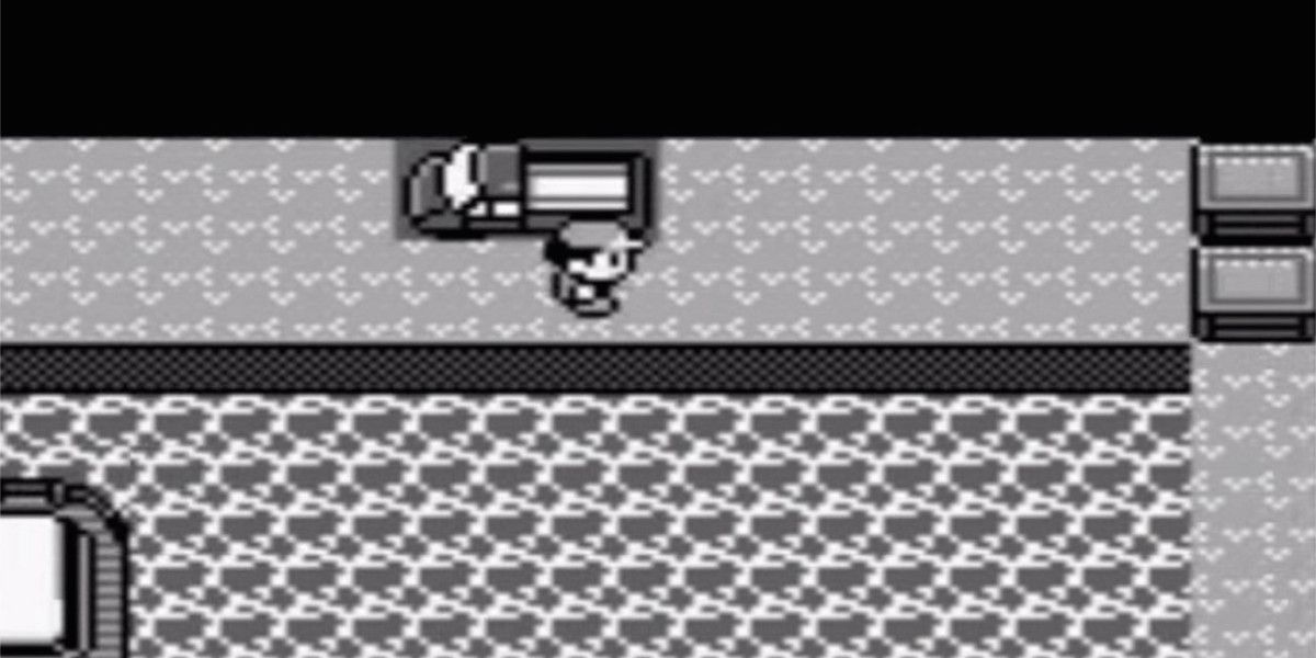 A truck in Pokemon red and blue