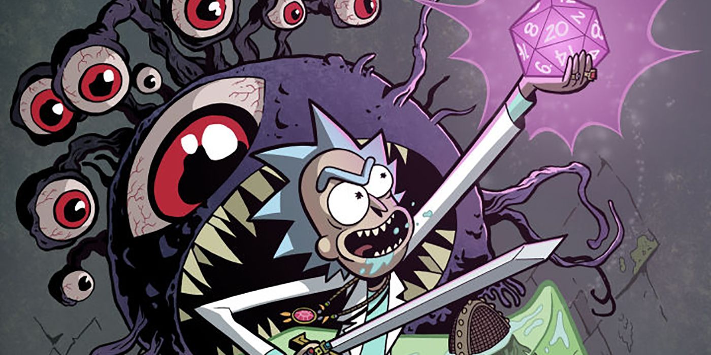 Rick and Morty Dungeons &amp; Dragons comics