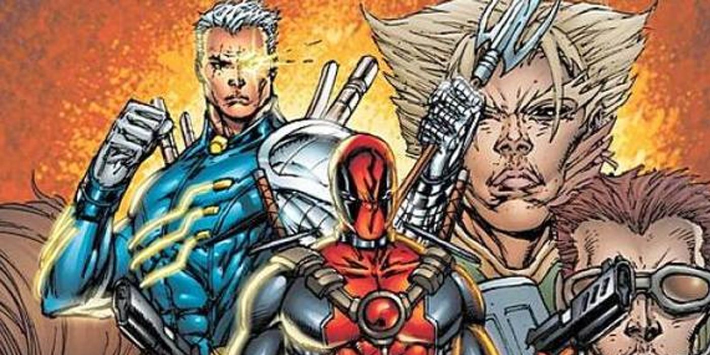 Rob Liefeld Drawing