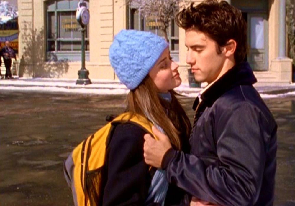 Rory and Jess on Gilmore Girls