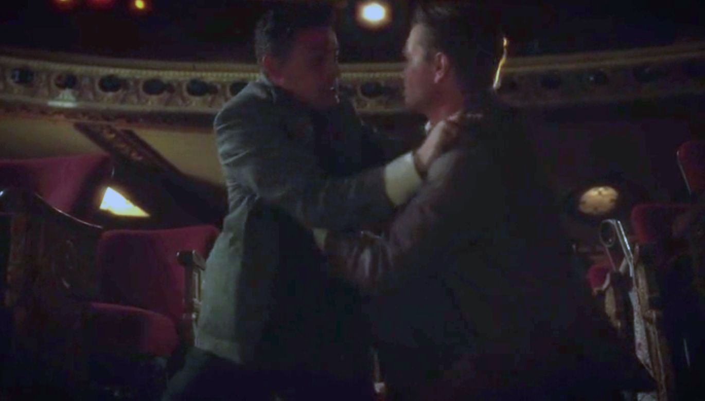 Sousa and Thompson Fighting After Midnight Oil Exposure in Agent Carter