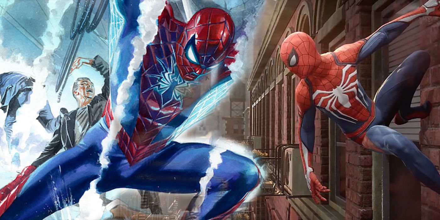 Spider-Man Video Game Gets Alex Ross Cover & New Trailer