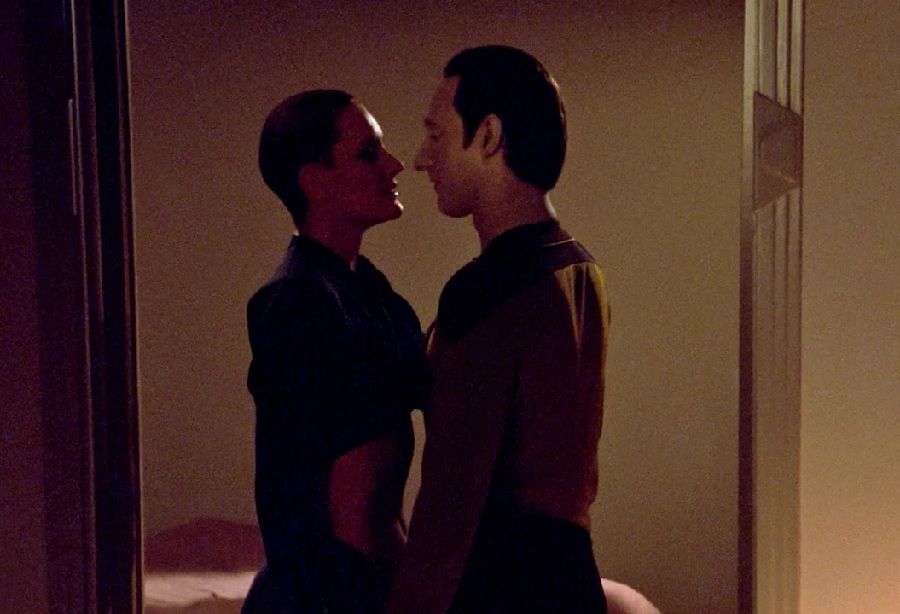 Star Trek Couples Tasha Yar and Data