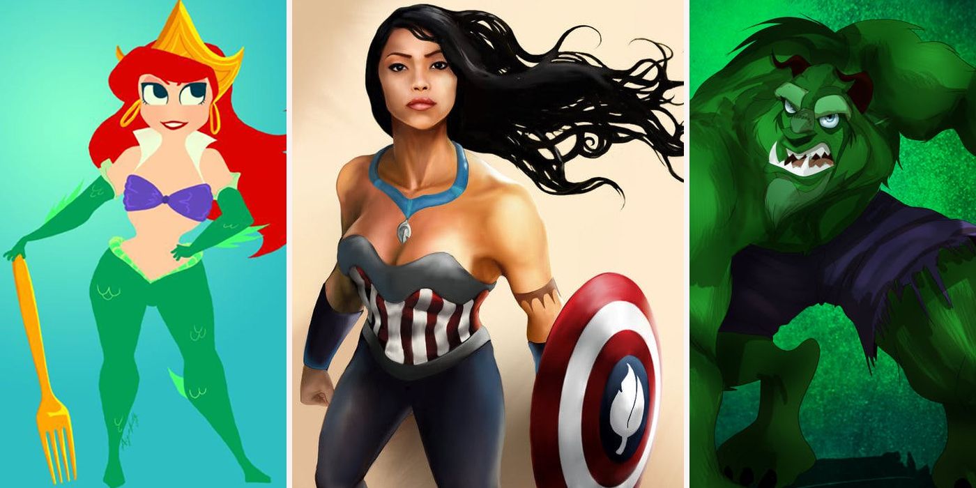 20 Disney Characters Reimagined As Superheroes