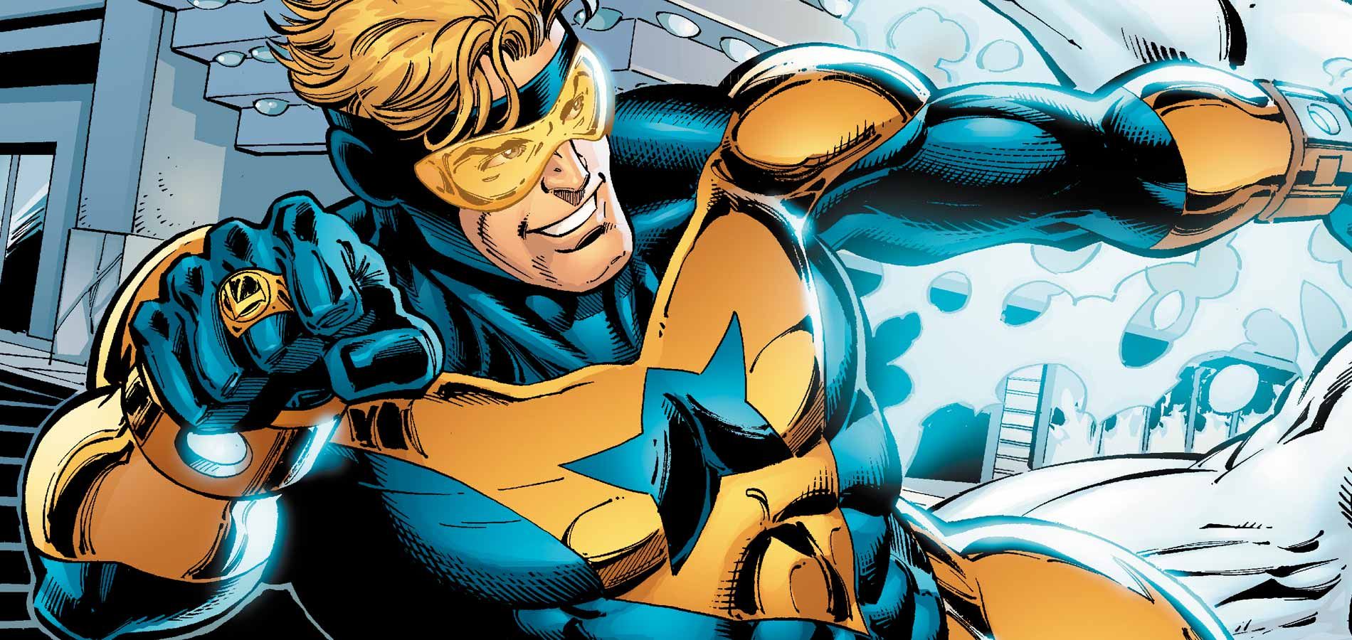 Blue Beetle Movie Reportedly Includes A Booster Gold Appearance