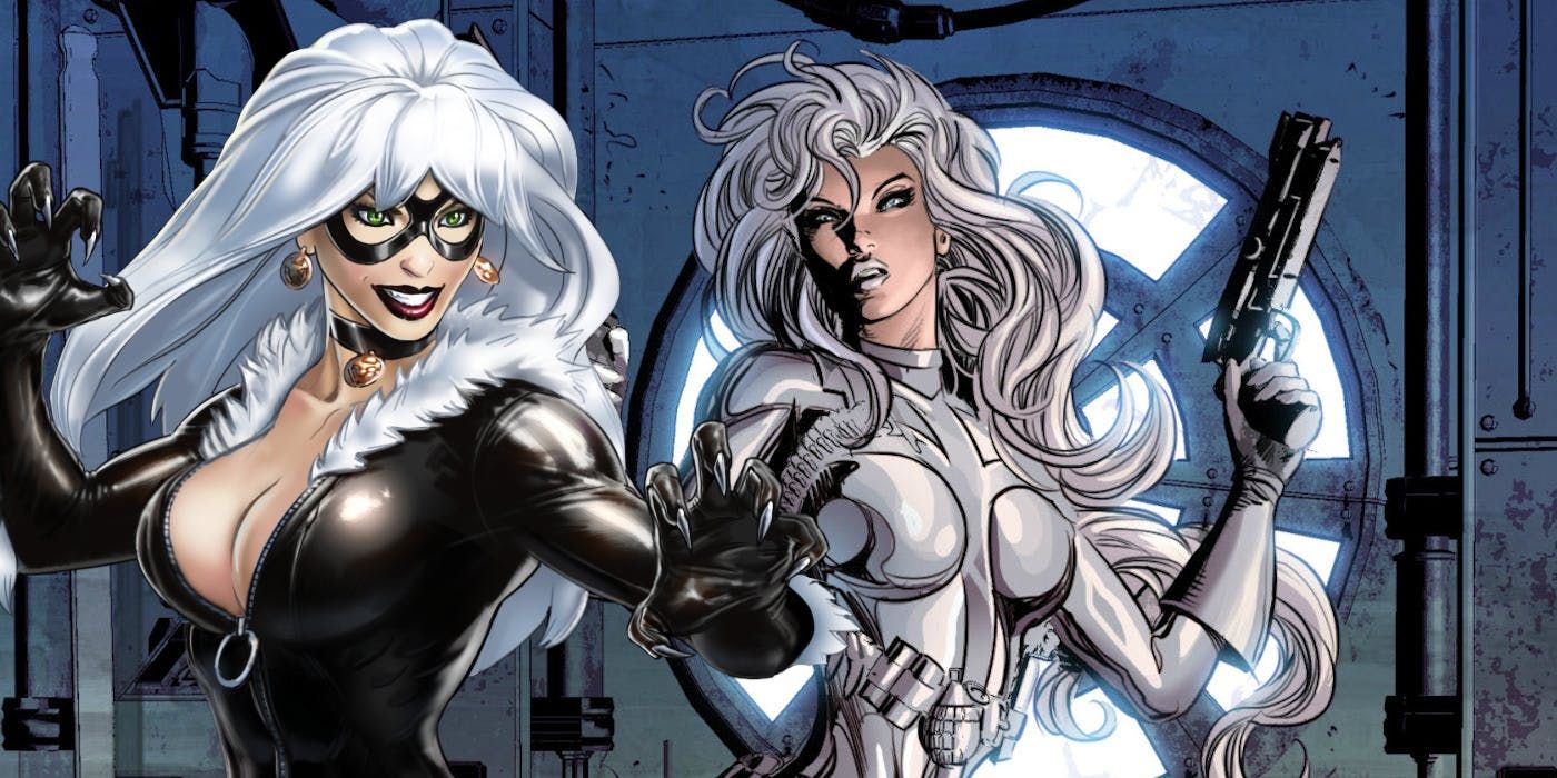  Silver and Black side by side in Marvel Comics