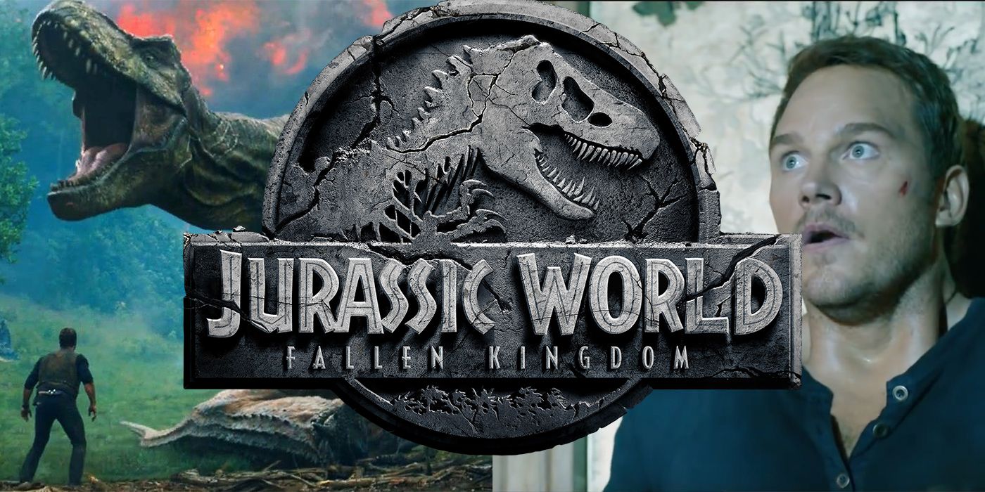 T-Rex and Chris Pratt in Jurassic World
