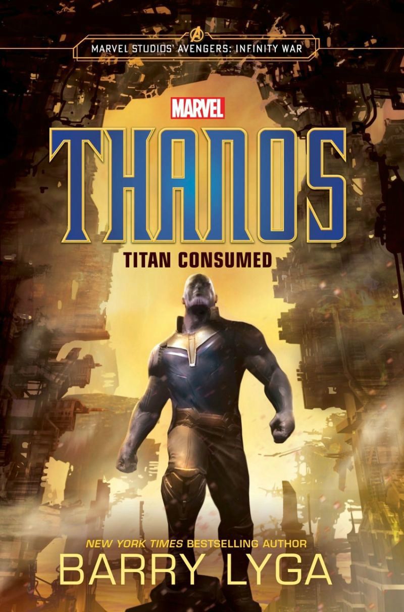 Thanos Titan Consumed novel cover