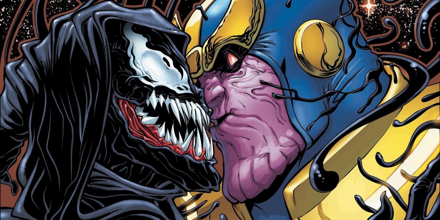 Thanos venom kiss